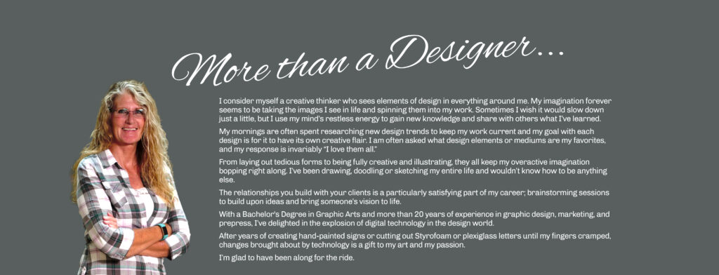 More than a Graphic Designer