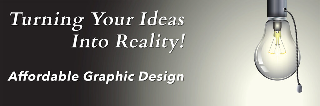 At CDavis Design we create graphics to help turn your ideas into reality